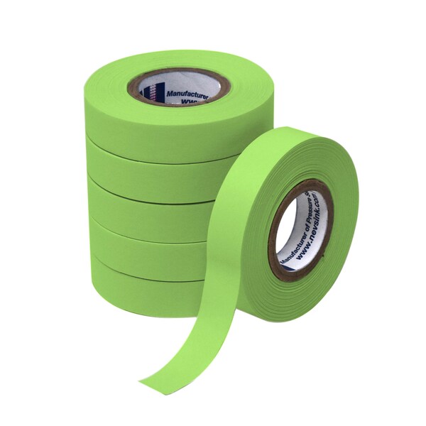 1/2" wide x 500" Lime Labeling Tape